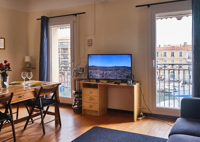 Vue Exceptionnelle Sur Les Canaux Apartamento Sète